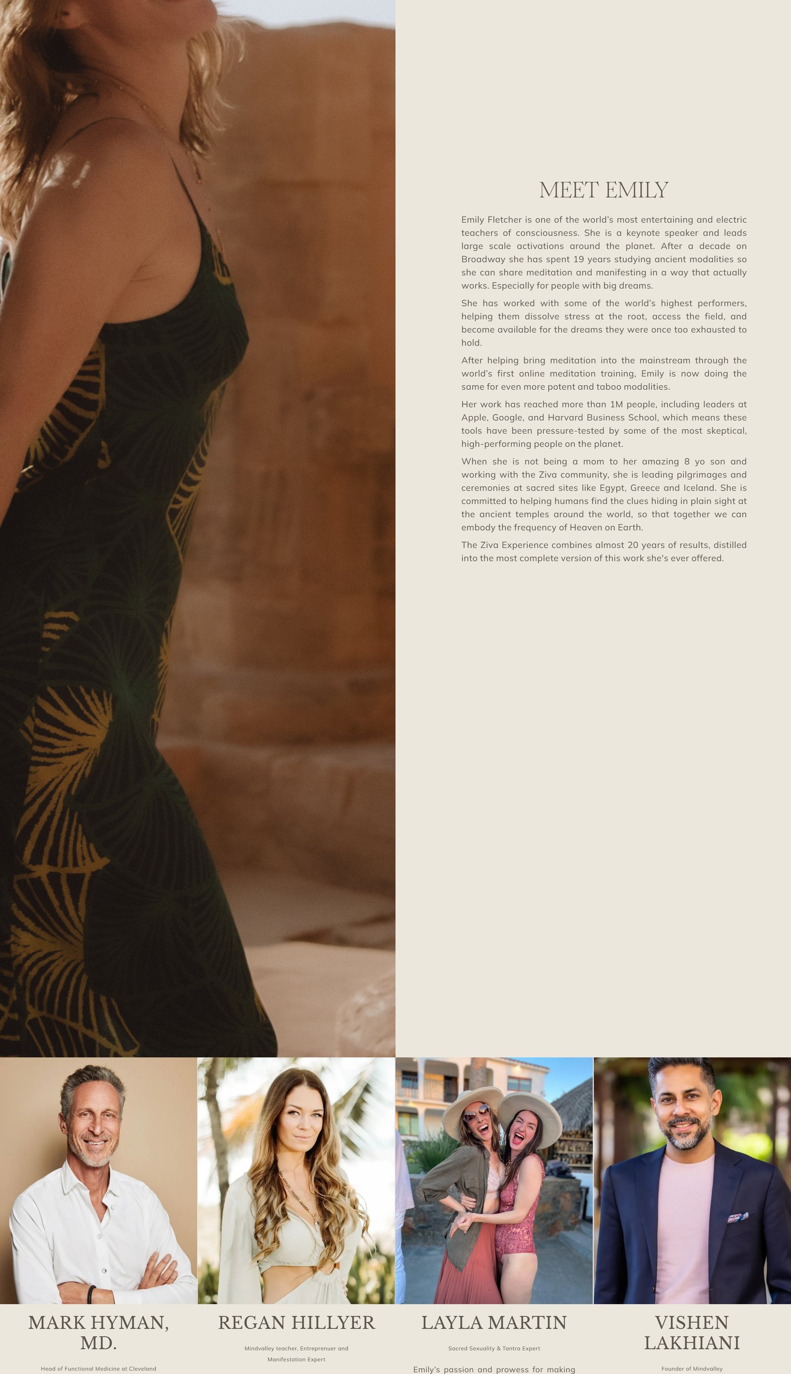 The Ziva Experience with Emily Fletcher
