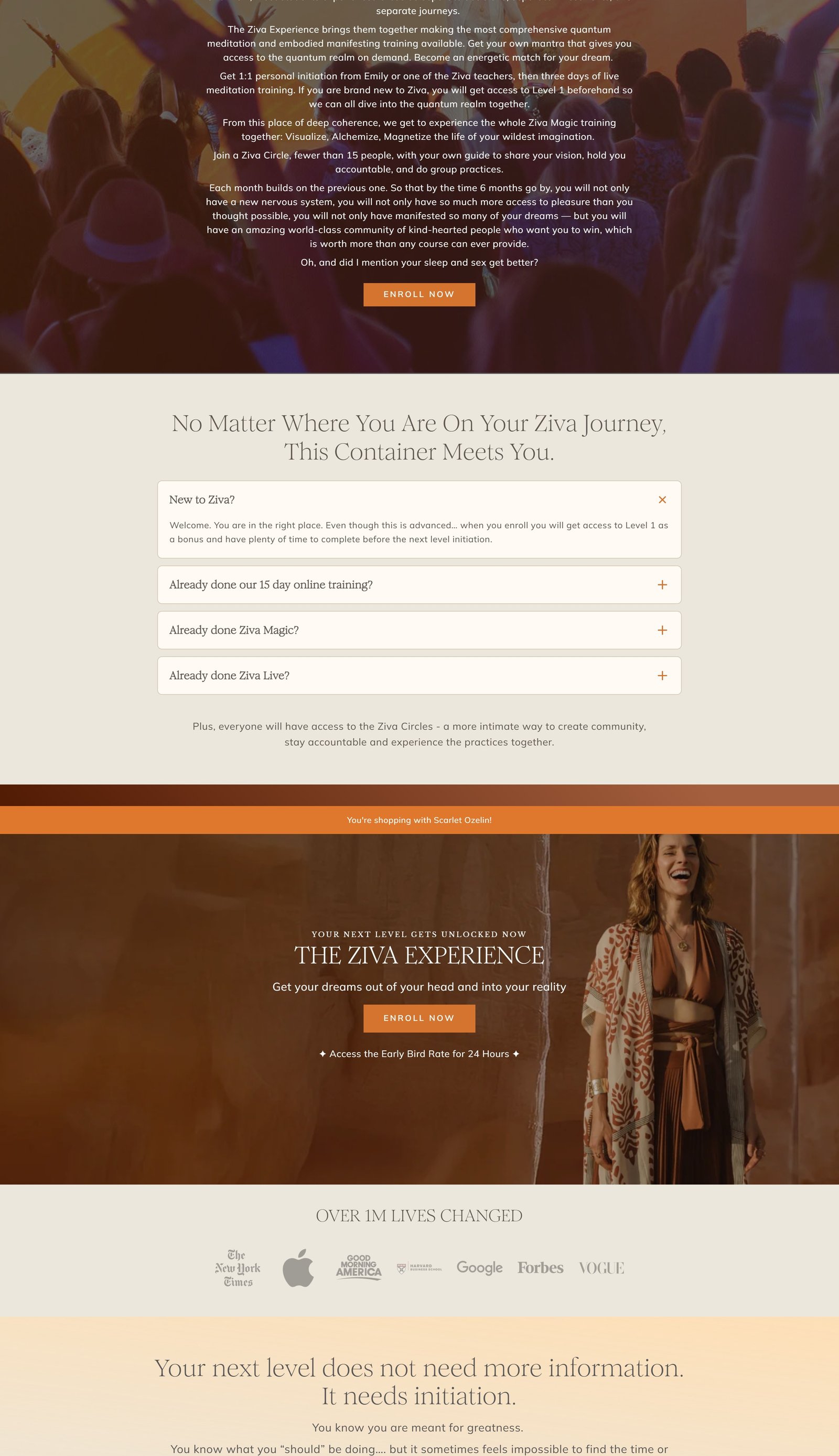 The Ziva Experience with Emily Fletcher