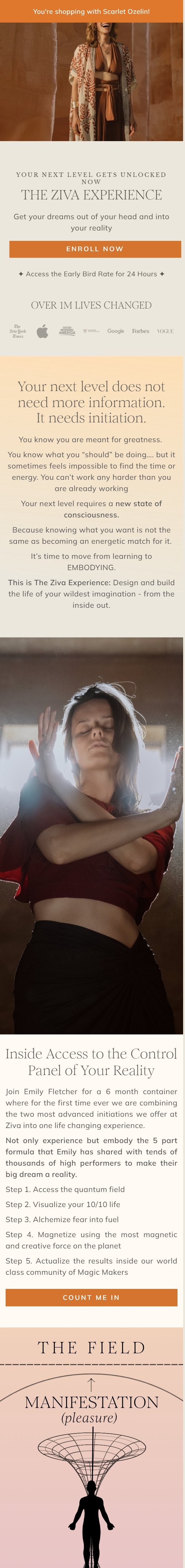 The Ziva Experience with Emily Fletcher