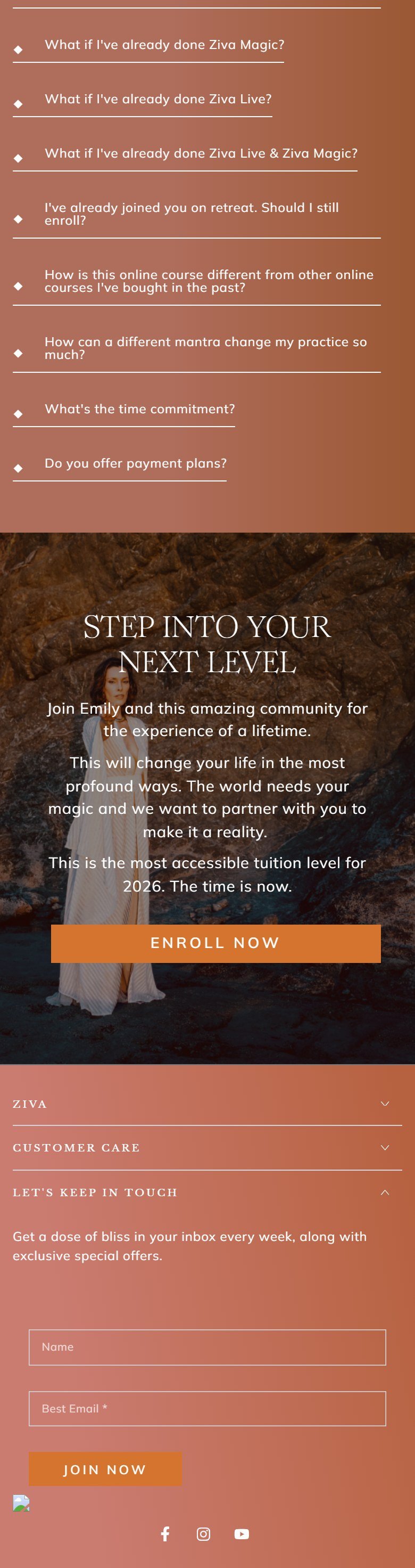 The Ziva Experience with Emily Fletcher