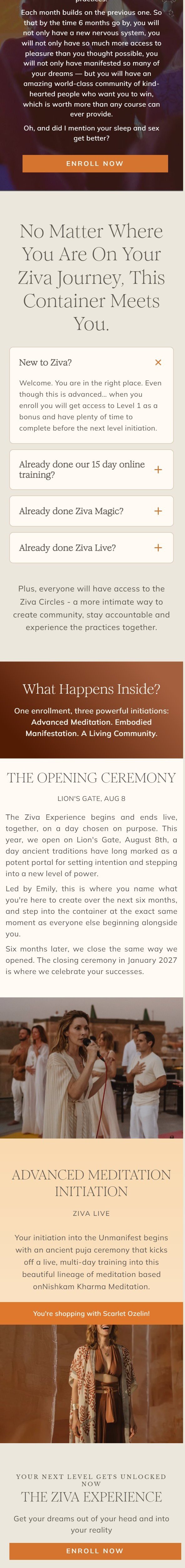 The Ziva Experience with Emily Fletcher